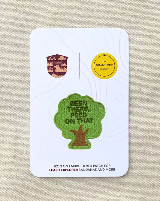 Been There, Peed on That Embroidered Patch