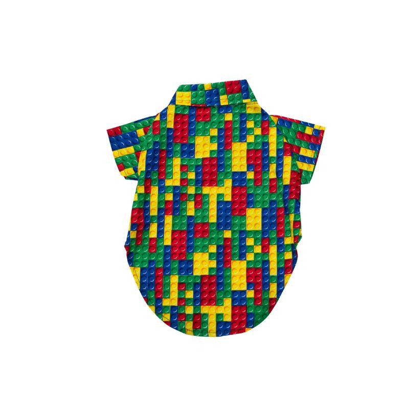 Playtime Blocks Two Button Shirt