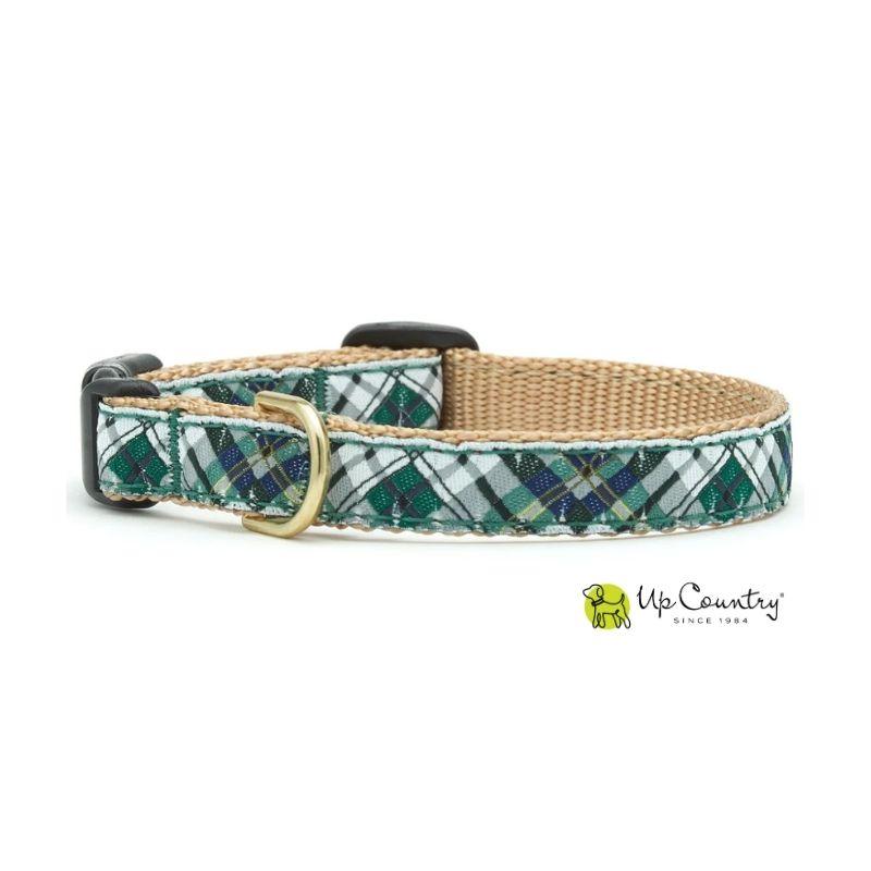 Gordon Plaid Cat Collar