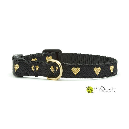 Heart of Gold Cat Collar