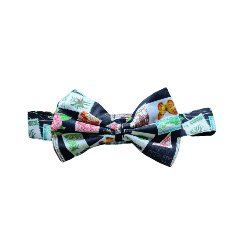 Stamps Cotton Bow Tie