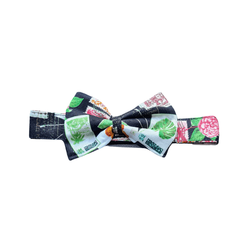 Stamps Cotton Bow Tie