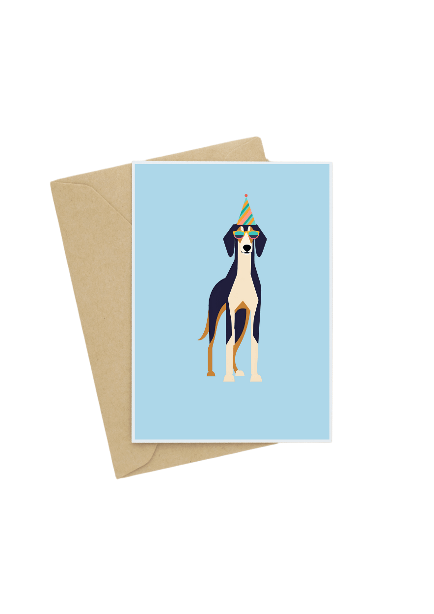 Saluki Celebrations Greeting Card