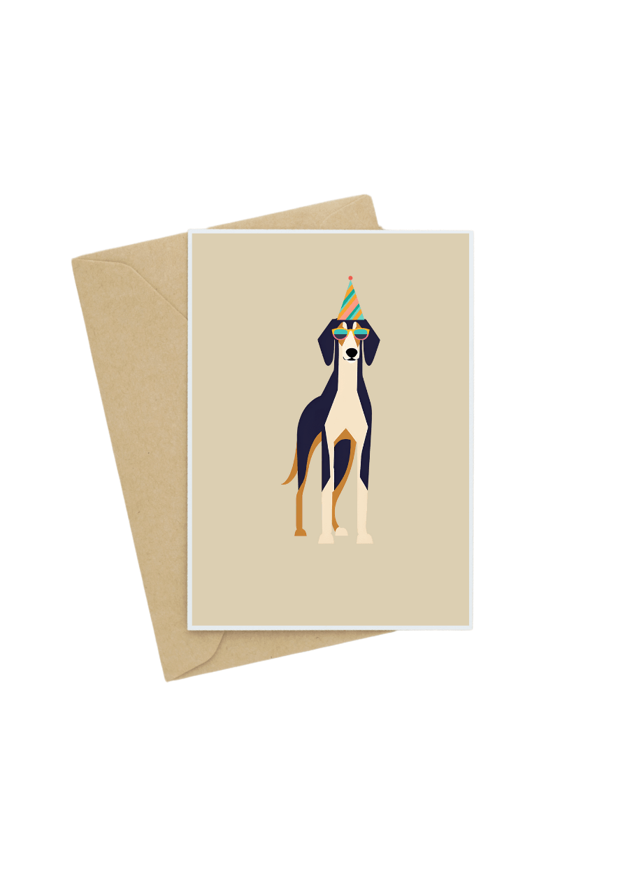 Saluki Celebrations Greeting Card