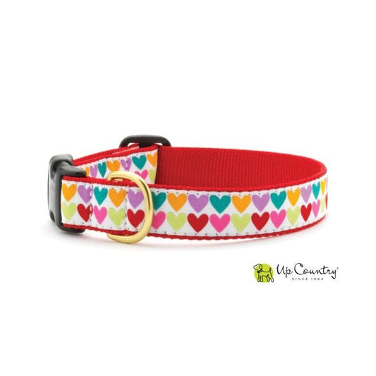 Pop Hearts Dog Collar