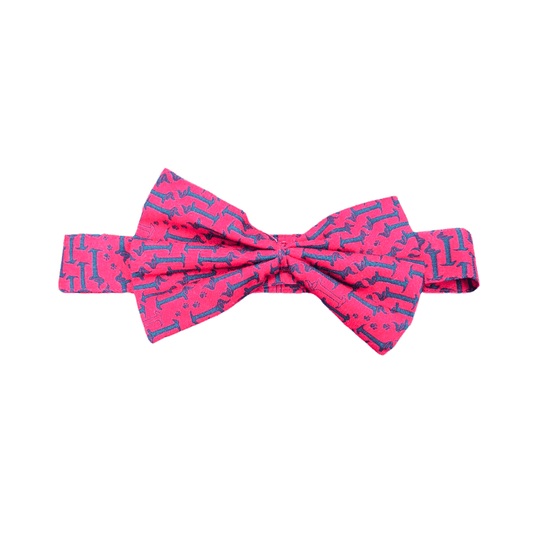 Dachshund Pals Cotton Bow Tie