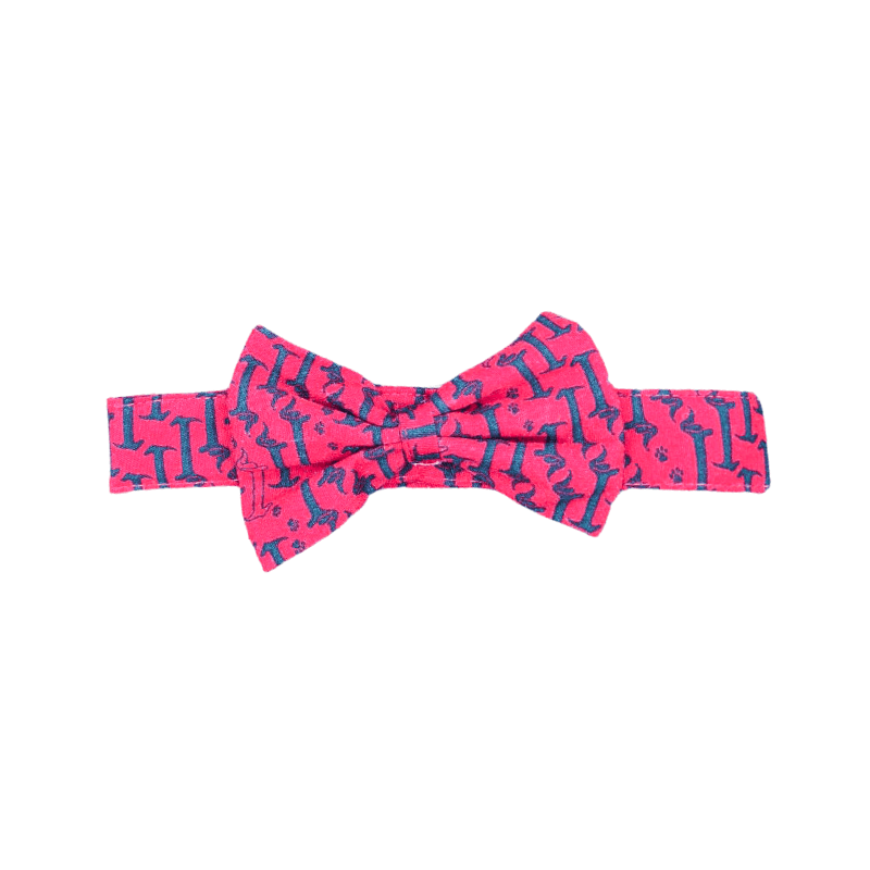 Dachshund Pals Cotton Bow Tie