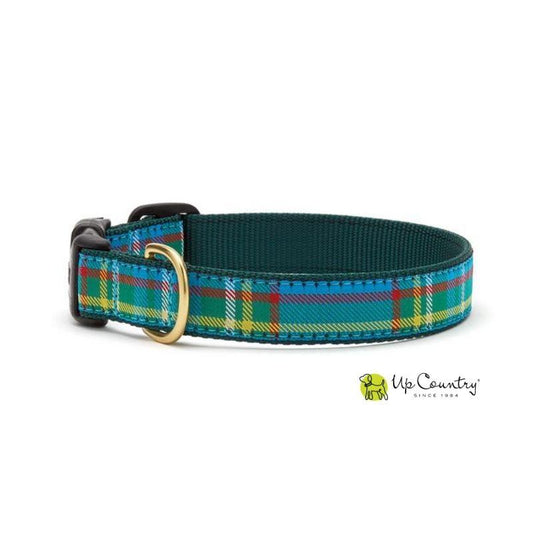 Kendall Plaid Dog Collar