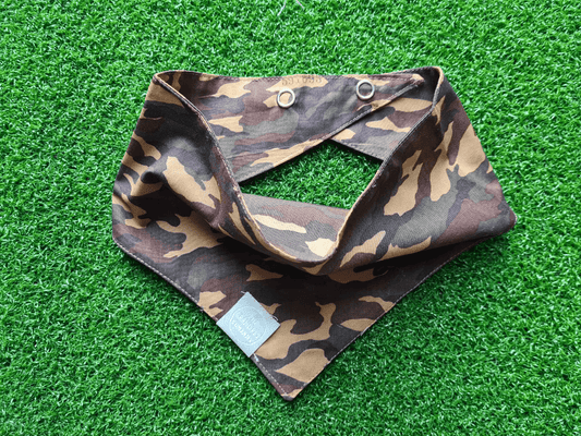 Camo Print Dog Bandana