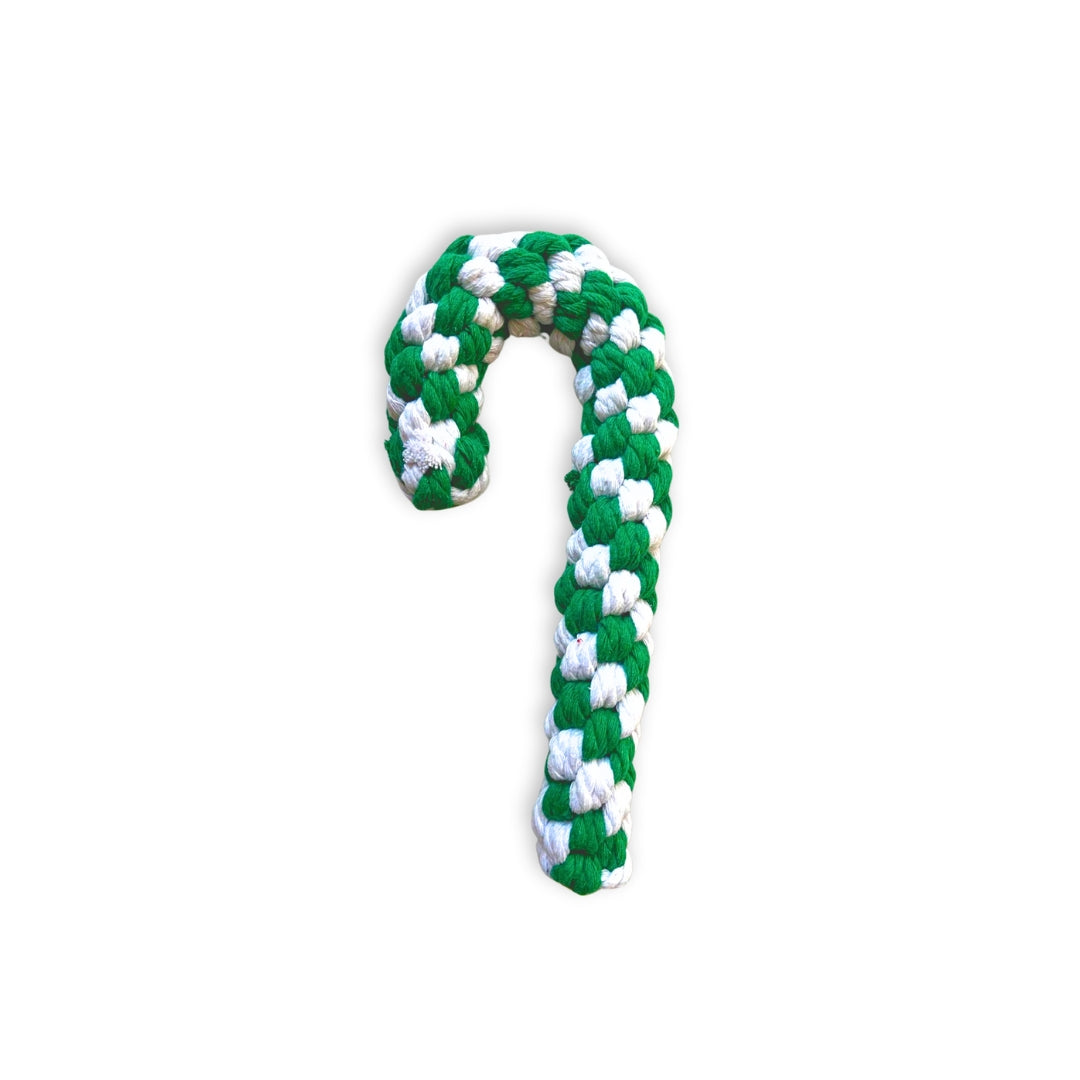 Candy Cane Using Rope Candy Cane Rope Toy – The Grand Pet Company