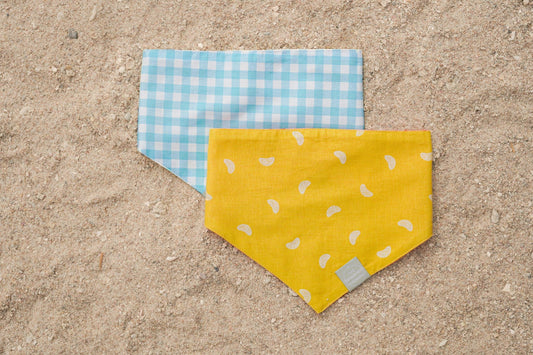 Lemonade Picnic Reversible Bandana