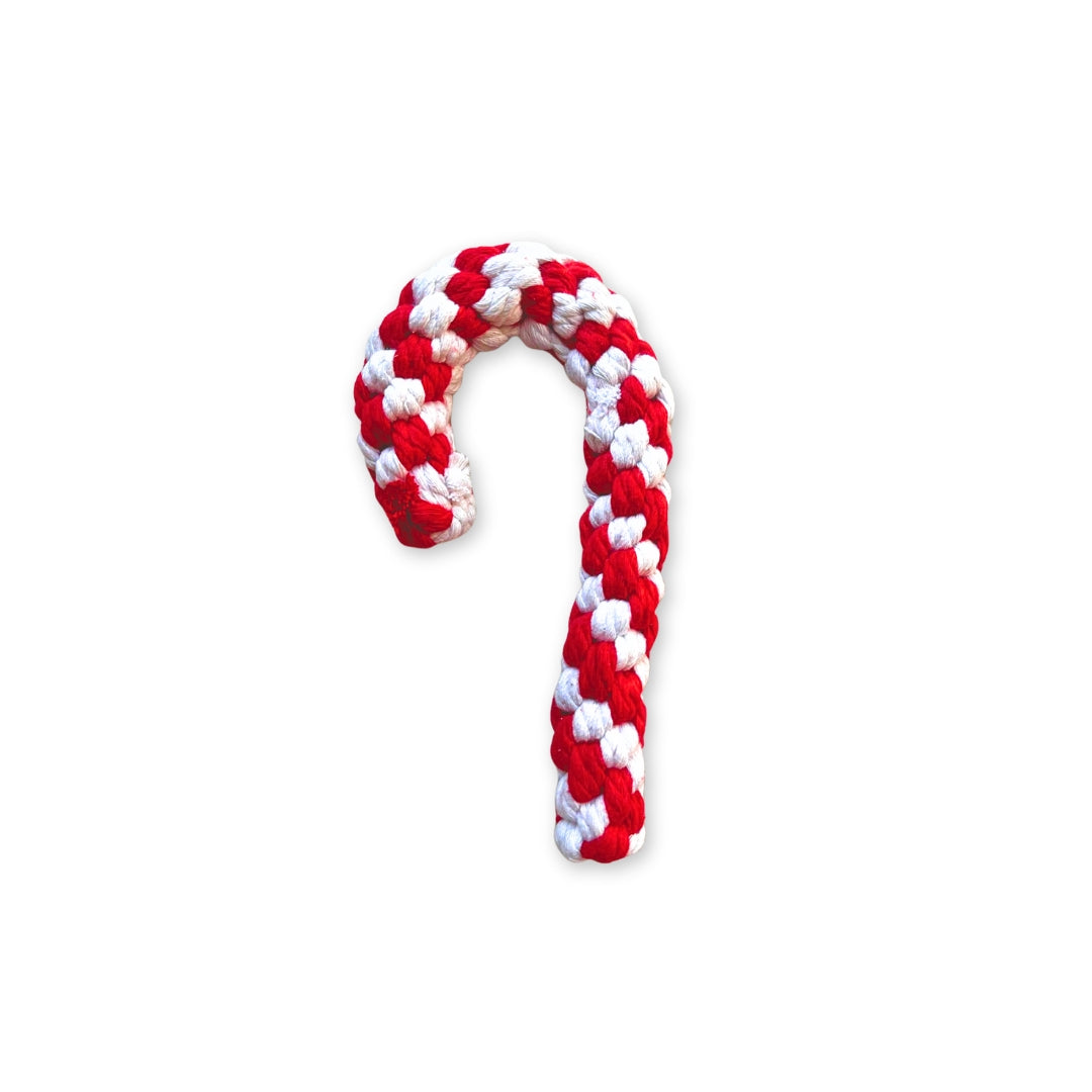 Candy Cane Rope Toy