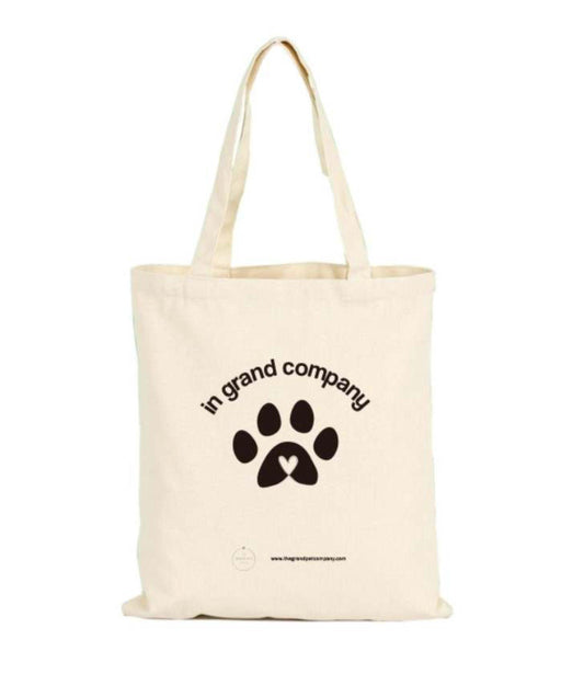 'Paw Print Love' Tote Bag