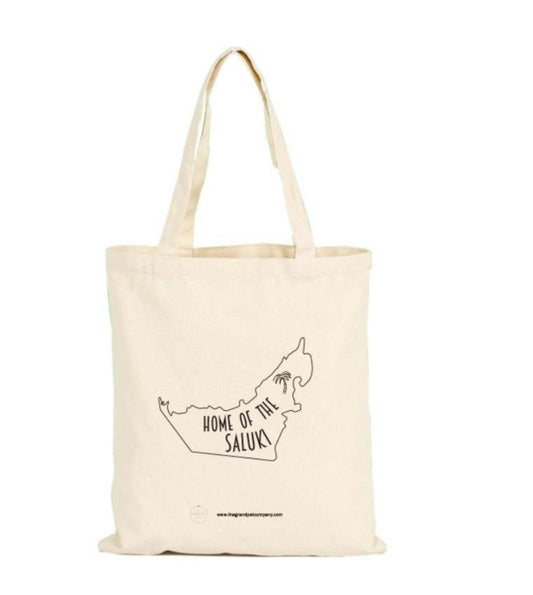 'Home of the Saluki' Tote Bag